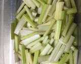 セロリの酢漬け作り方3写真