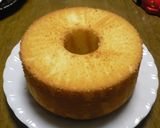ホワイトチョコDEシフォンケーキ☆全卵作り方8写真