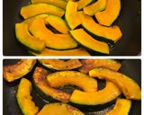 カボチャの甘辛焼き＊作り方3写真