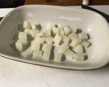 お餅DEもっちりホットケーキ作り方1写真