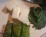 粋な逸品!『味噌焼き大葉餅』作り方4写真