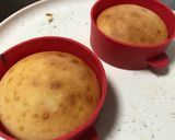お餅DEもっちりホットケーキ作り方4写真