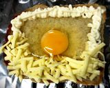 マヨチーズ目玉焼きトースト作り方4写真