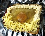 マヨチーズ目玉焼きトースト作り方5写真