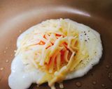 カリカリチーズの目玉焼き作り方2写真