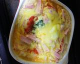 餅De豆乳➕ベジ＆ハム＆卵グラタン❤️作り方4写真