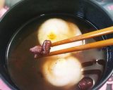 ゆであずき缶で簡単♥我が家のおぜんざい作り方4写真