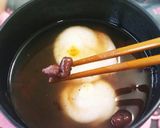 ゆであずき缶で簡単♥我が家のおぜんざい作り方4写真