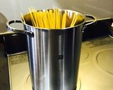 ハマグリとアスパラのチャウダーパスタ作り方2写真