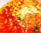 簡単！トマトとチーズのリゾット風作り方4写真
