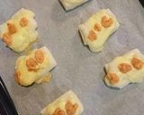 桜咲く♪切り餅の明太チーズ作り方6写真