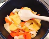 乳製品なし＊酒粕入り和風クリームシチュー作り方5写真