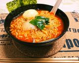 旨ウマ♪辛～い！鶏ガラ風味の韓国ラーメン作り方6写真