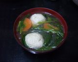肉団子と春雨のスープ作り方6写真