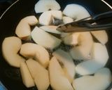 フライパンで☆カラメルりんごパンケーキ作り方6写真