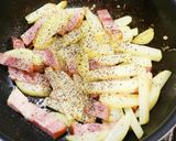 じゃがいもとベーコンのチーズ焼き。作り方2写真