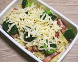 じゃがいもとベーコンのチーズ焼き。作り方3写真