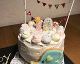 かくれんぼケーキ♪ギミックケーキ♪作り方7写真