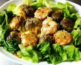 椎茸とエビのくっつけ焼き作り方4写真