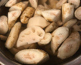 【ホットクック】蓮根 牛蒡 蒟蒻の甘辛煮作り方2写真