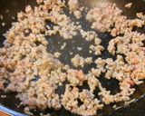 さといもと豚挽き肉の煮物。作り方3写真