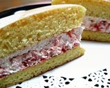 いちごクリームのホットケーキサンドイッチ作り方7写真