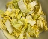 蒸し鶏と白菜の中華風マリネ作り方1写真