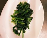 簡単！ほうれん草のトロトロかに玉あんかけ作り方3写真