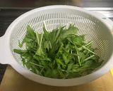 豚しゃぶと水菜のマヨポン酢サラダ！作り方1写真