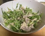 豚しゃぶと水菜のマヨポン酢サラダ！作り方4写真