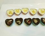 バレンタインチョコ 簡単 5種類 レンジ作り方19写真