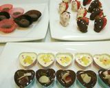 バレンタインチョコ 簡単 5種類 レンジ作り方25写真