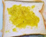 食パンで簡単！ガーリックトースト作り方2写真