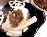 ネギたっぷりタレで食べる湯豆腐作り方5写真