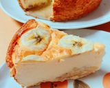 本みりんでキャラメルバナナチーズケーキ作り方10写真