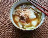 我が家の野菜たっぷりお雑煮❤️醤油・浜松作り方6写真