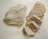 糖質制限！鶏ハム風☆わさびおかか醤油作り方1写真