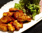 やみつき柚子胡椒風味の照り焼きチキン♪作り方4写真