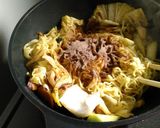 半熟玉子の焼きそば作り方7写真