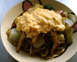 半熟玉子の焼きそば作り方8写真