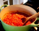 パスタに☆ベーコンと玉ねぎのトマトソース作り方5写真