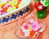 おせちに☆簡単華やか♪花型紅白なます作り方2写真