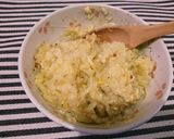 カレーリゾット風リメイク卵がゆ作り方6写真