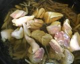 鶏団子入り醤油ちゃんこ鍋！作り方6写真