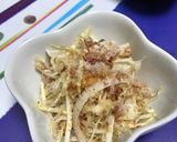 キャベツとちくわのごま和え作り方3写真