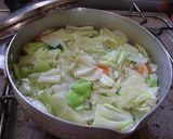 最速の野菜煮込みチャンポン作り方4写真