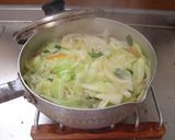 最速の野菜煮込みチャンポン作り方10写真