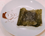 ワサビおかかがちょい辛、切り餅の磯辺巻き作り方4写真