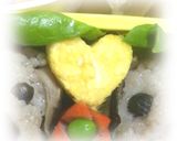 ☆幼稚園のお弁当（キャラ弁）☆作り方4写真