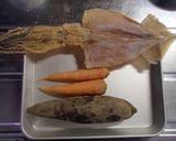 ヤーコン入り☆いか人参作り方1写真